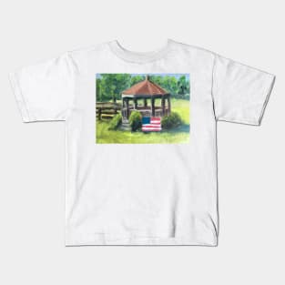 Gazebo at Rippavilla Kids T-Shirt